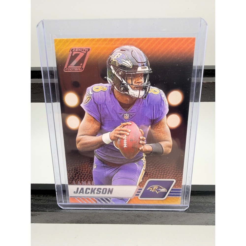 Lamar Jackson 2023 Panini Zenith Football Baltimore Ravens Card No 8 NM